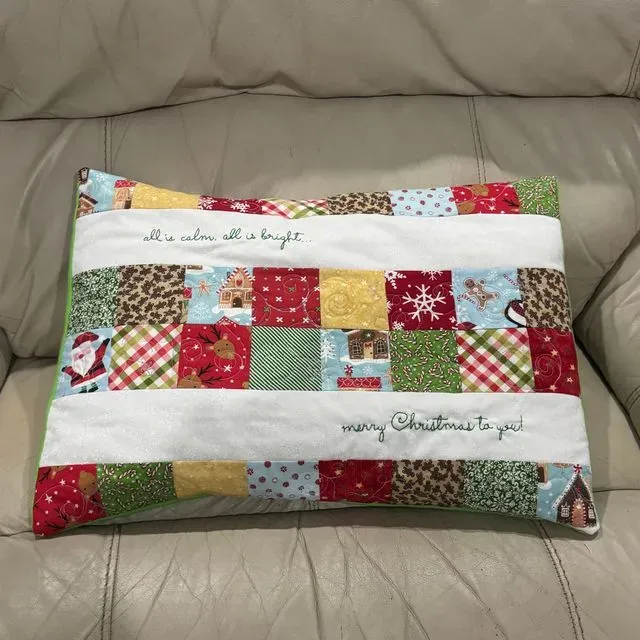All Is Bright pillow