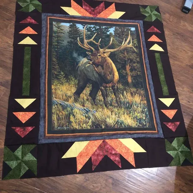 Elk In The Fall