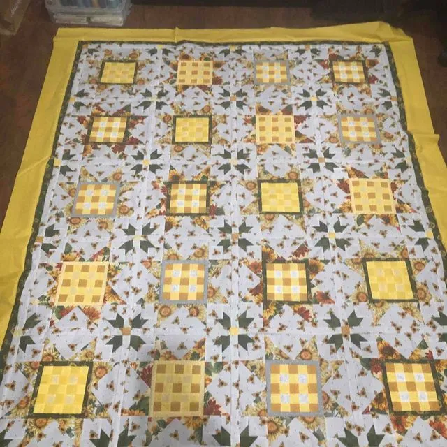 Sunflower Checkerboard