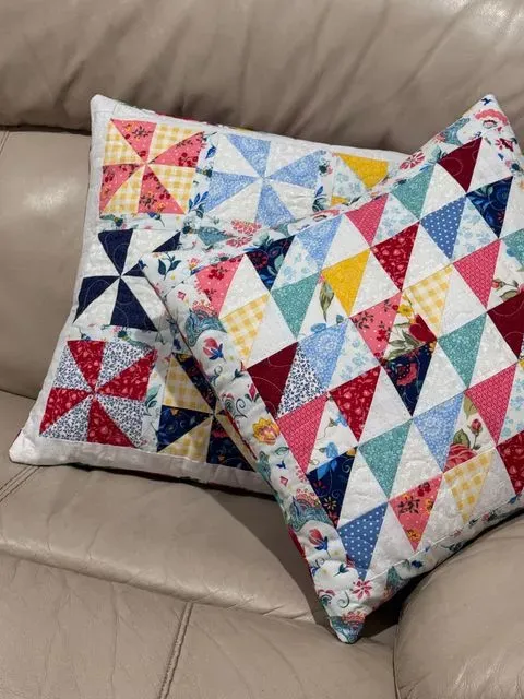 Pioneer Woman Scrappy Pillow Covers