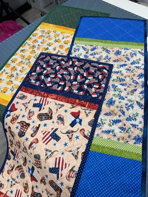 Texas Shop Hop Table Runners