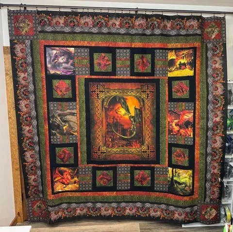 Red Dragon Quilt