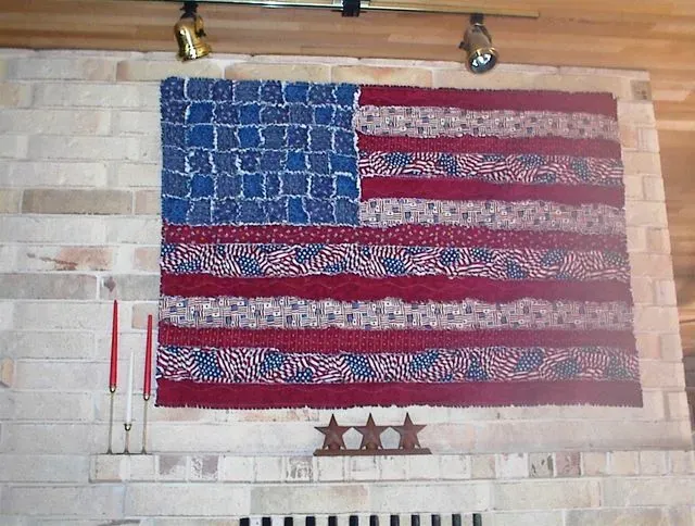 Flag Rag Quilt