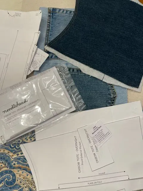 Jeans Tote 1