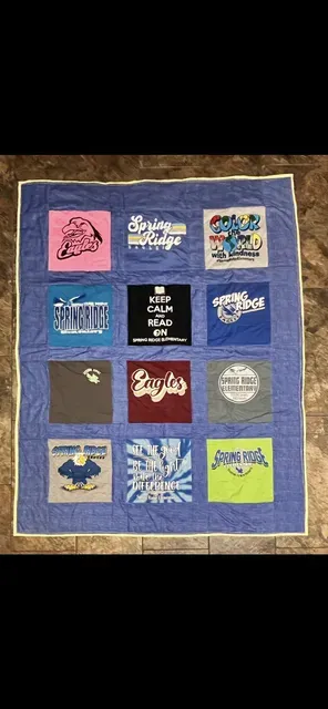 Spring ridge T-shirt Quilts