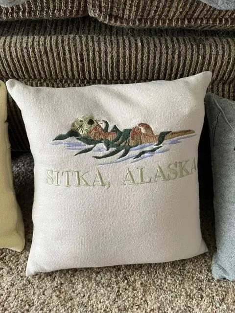 Grandma Libby Pillow Alaska