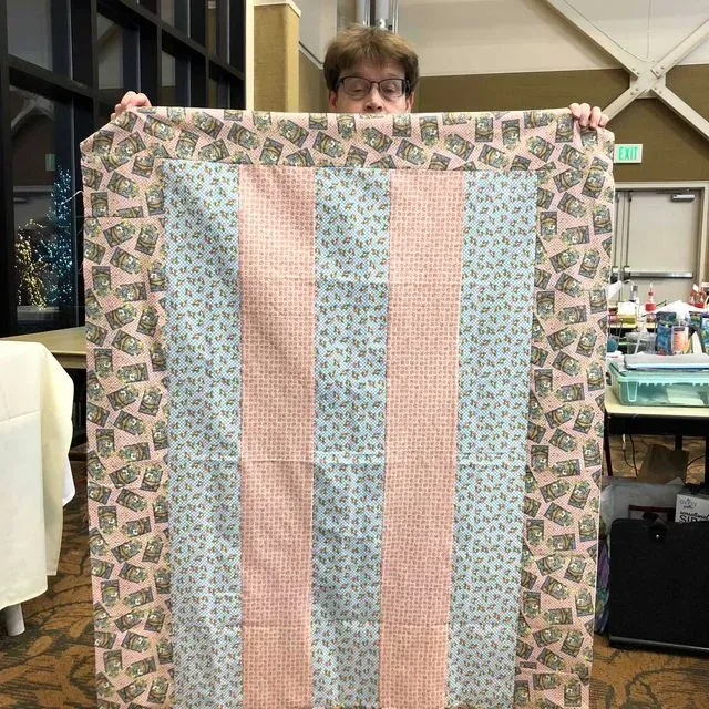 Service Quilt At UVQG Retreat  