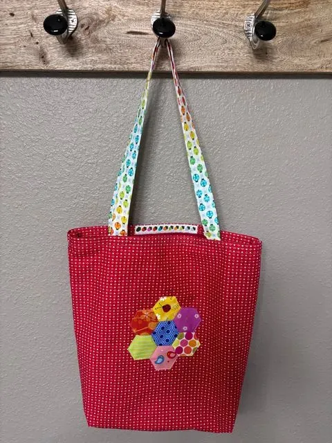 Hexagon Flower Tote