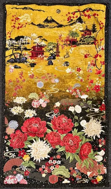 Lotus Garden Wall Hanging
