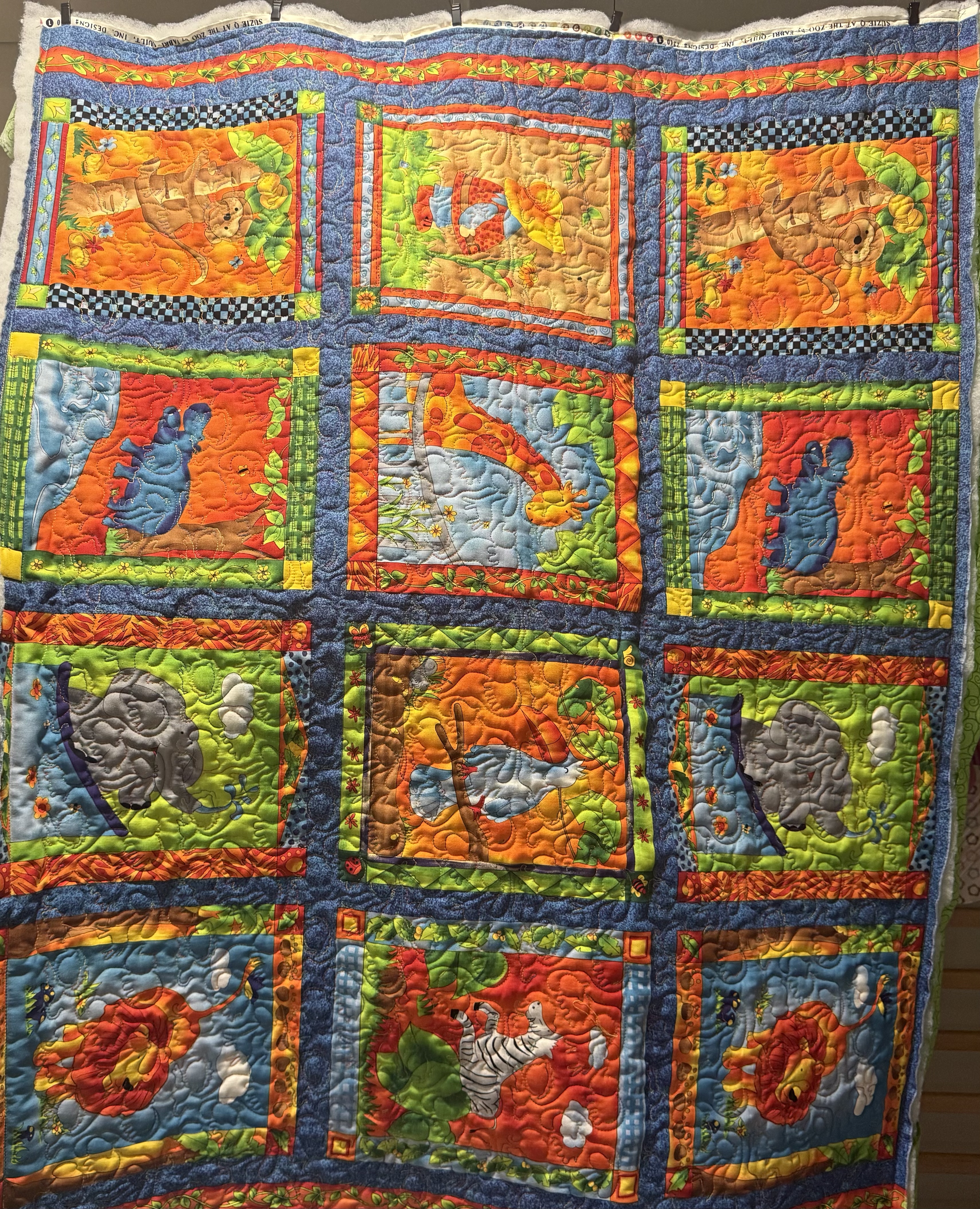 Menagerie Baby Quilt