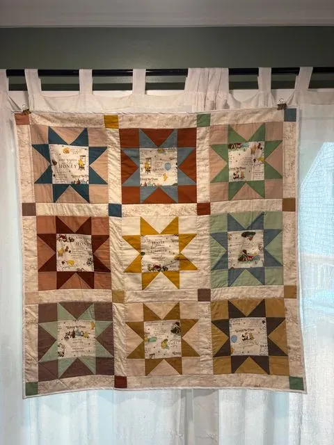 Winnie The Pooh Sawtooth Star
