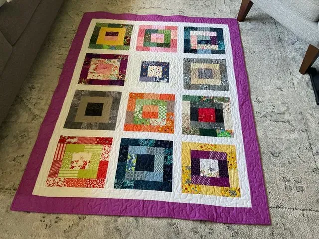 Scrappy Potato Chip Quilt