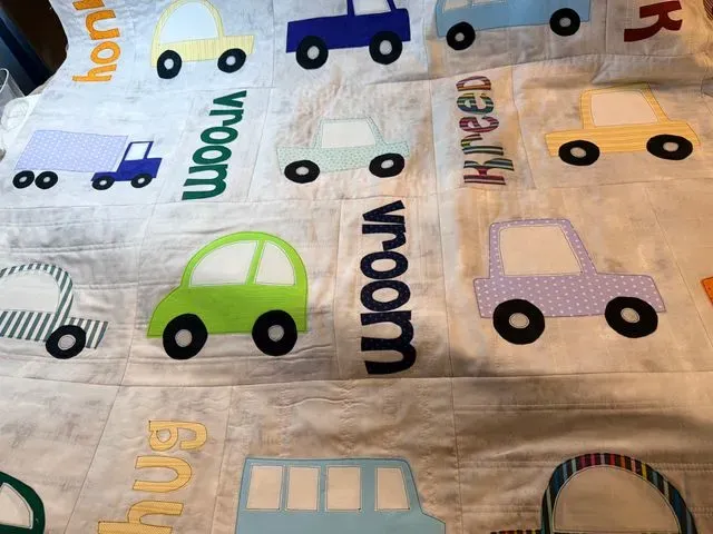 Beep Beep Baby Quilt