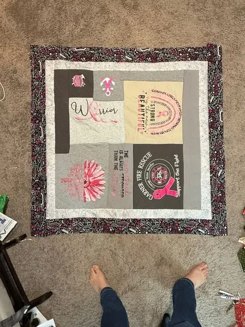 Boob Tshirt Quilt