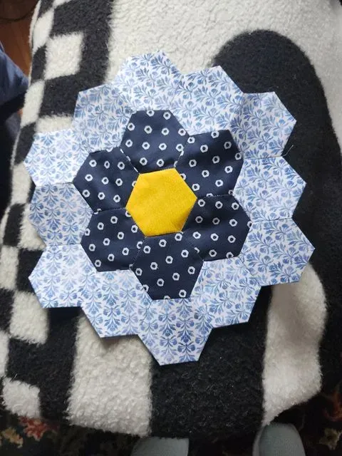 Hexie Quilt 