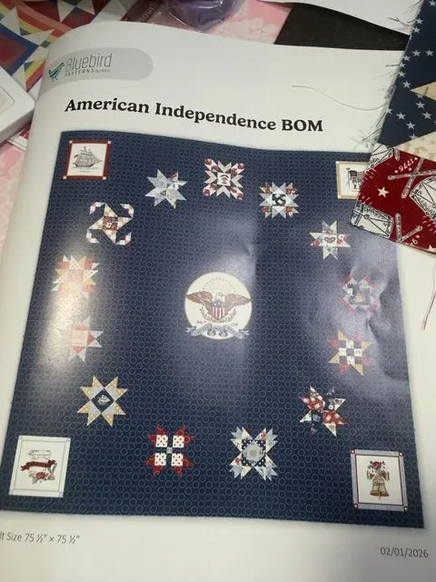 America 250th Quilt 