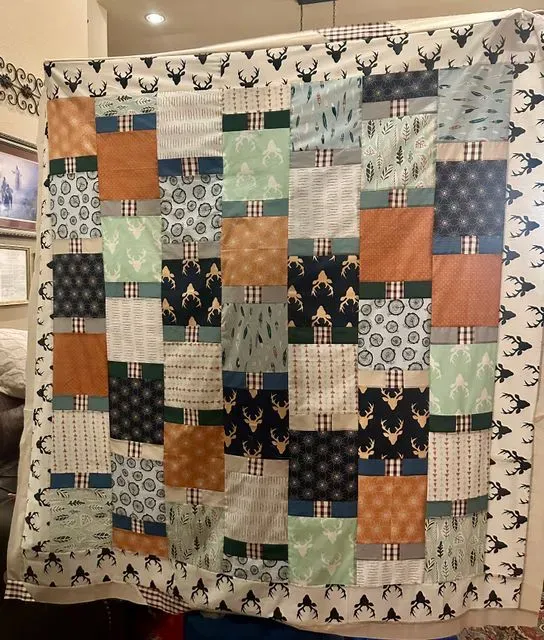 Woodland Squares Quilt 