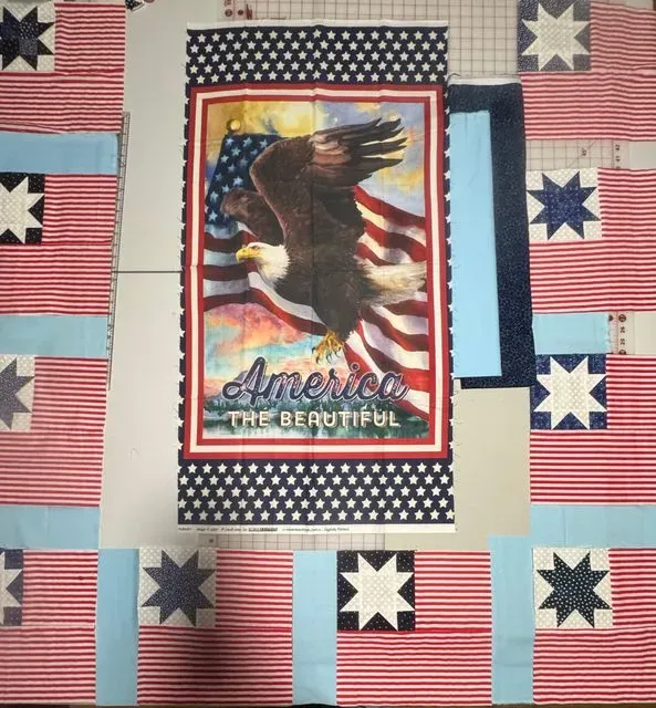 Uncle's Patriotic Quilt