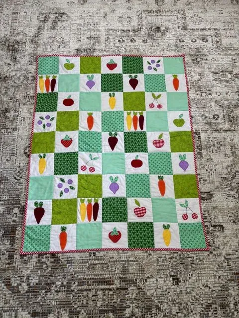 Locally Grown Baby Quilt