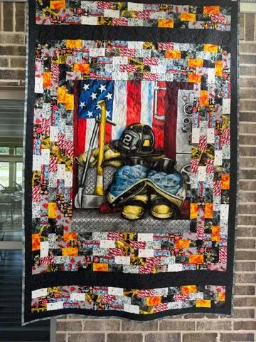 Donation Quilt - Firefighter
