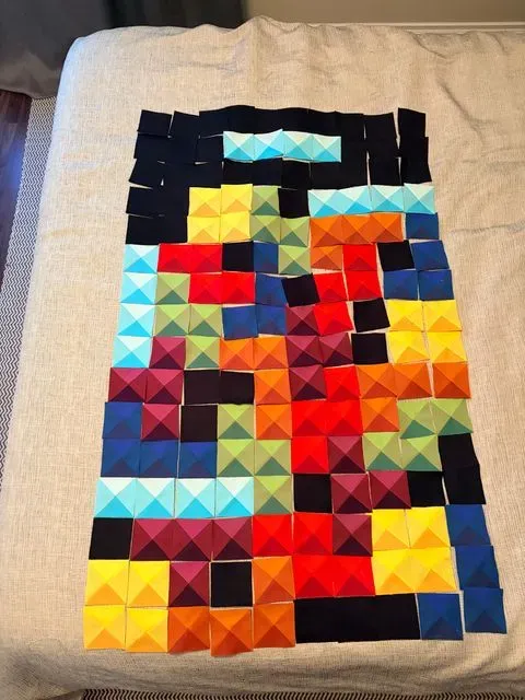 Tetris Quilt For James