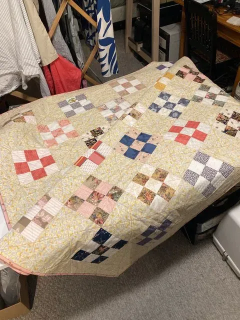 9-PatchQuilt for Raaji