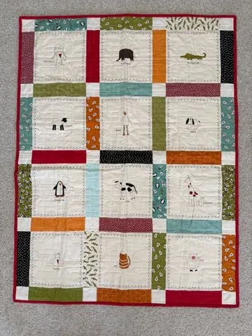 Animal Baby Quilt