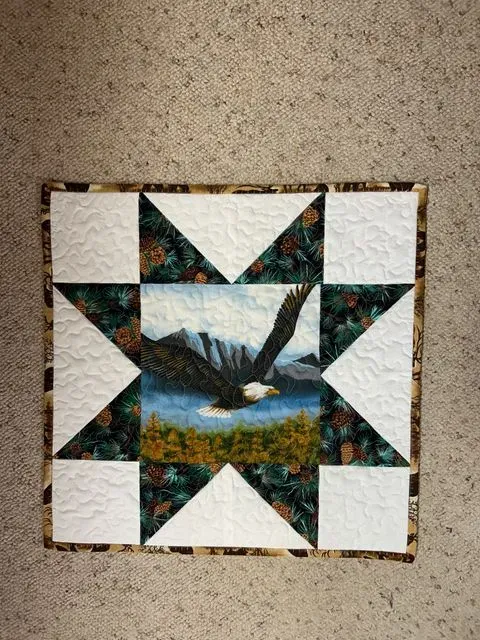 Dawn Bear Eagle pillows 