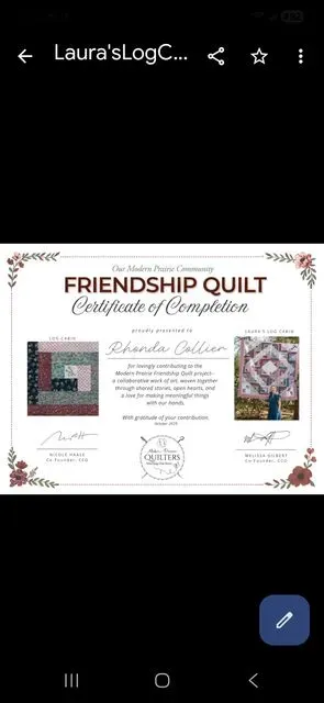 Modern Prairie Friendship Quilt Project