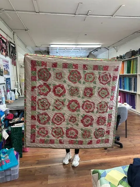 Aunt Mary’s 100th Birthday Quilt