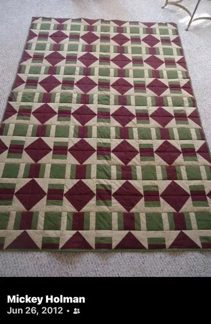 My first quilt