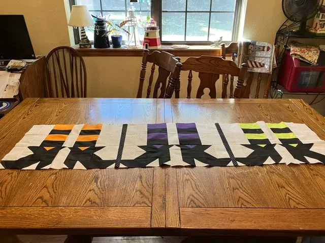 Witches Boots Table Runner