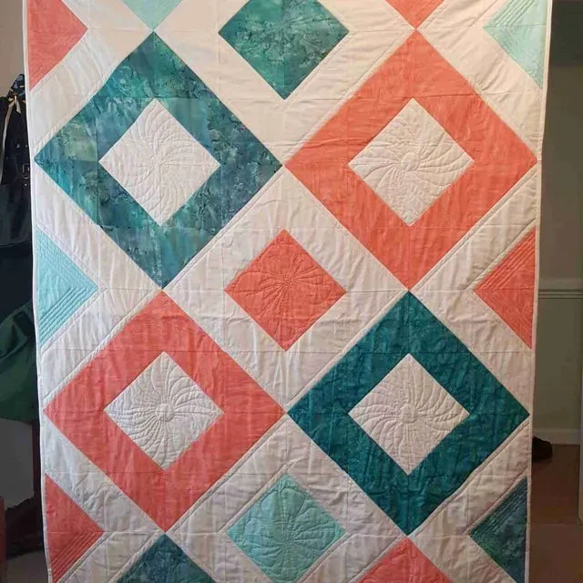 J And D Fifth Anniversary Quilt
