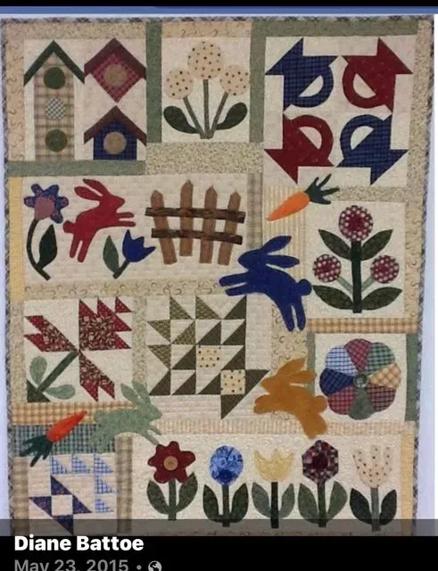 Easter Quilt For June
