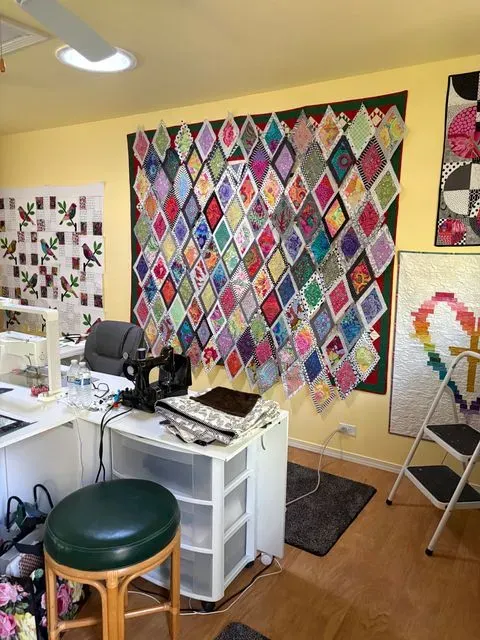 Kaffe Fassett Diamond Quilt