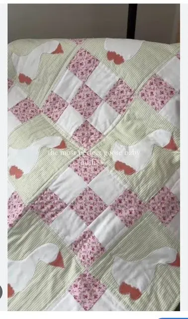 Lucy Goose Baby Quilt