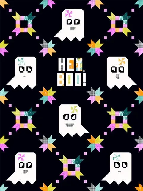 Betty Boo Halloween Quilt