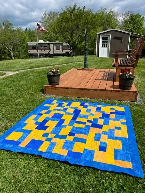 Yellow Brick Rd In Blue And Yellow (WV Appeal) 
