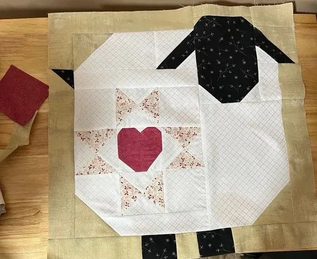 Wooley Wall Hanging - Dressed In Valentine 