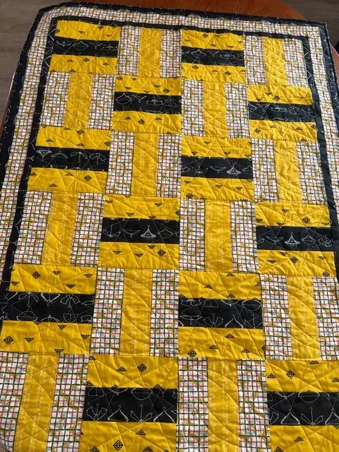 Ugly Fabric Challenge Silver Threads Group