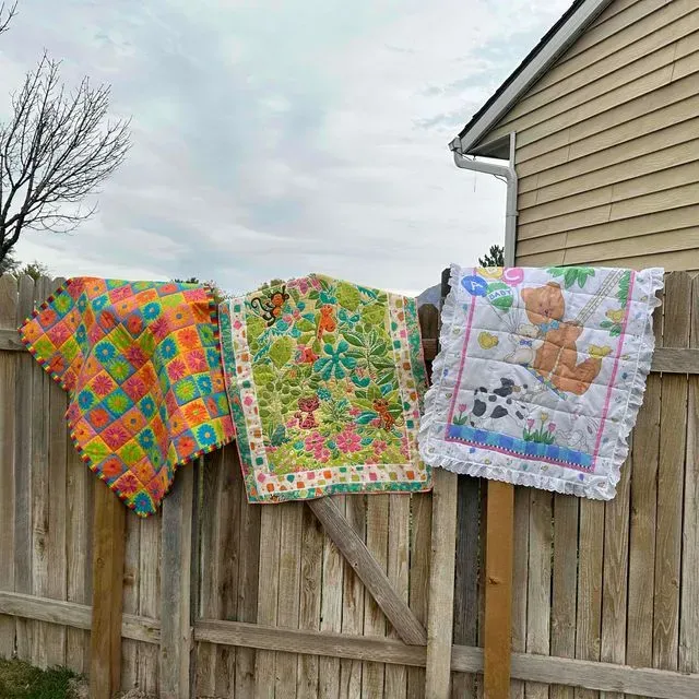 3 Panel Baby Quilts
