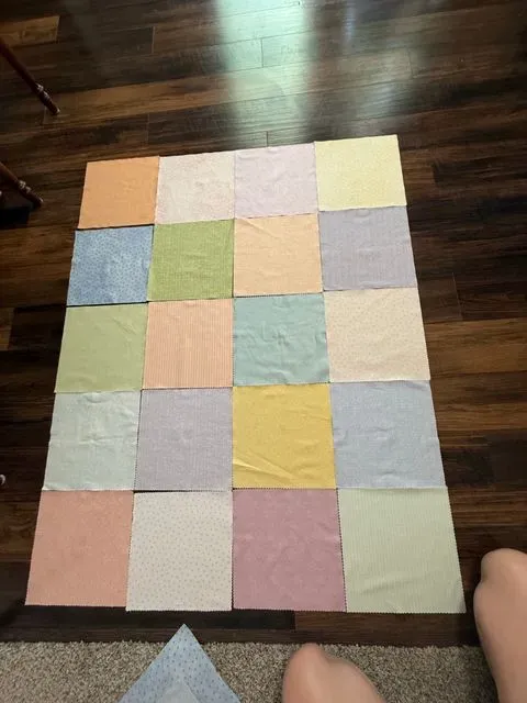 Raggy Baby Quilt