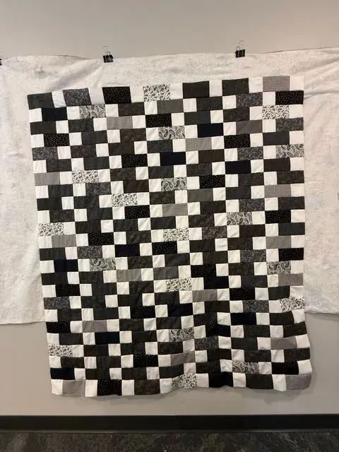 Black And White Brick Lay