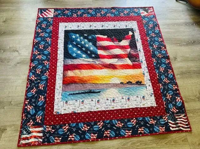 Jack’s Retirement Quilt