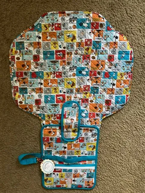 Charlie Brown Diaper Clutch