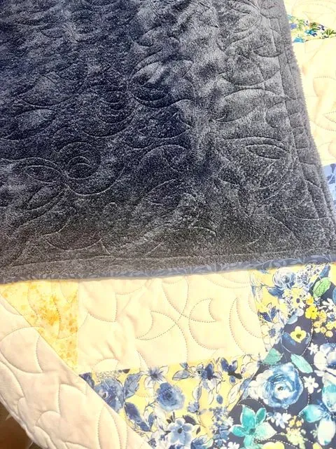 Blue/Yellow Quilt