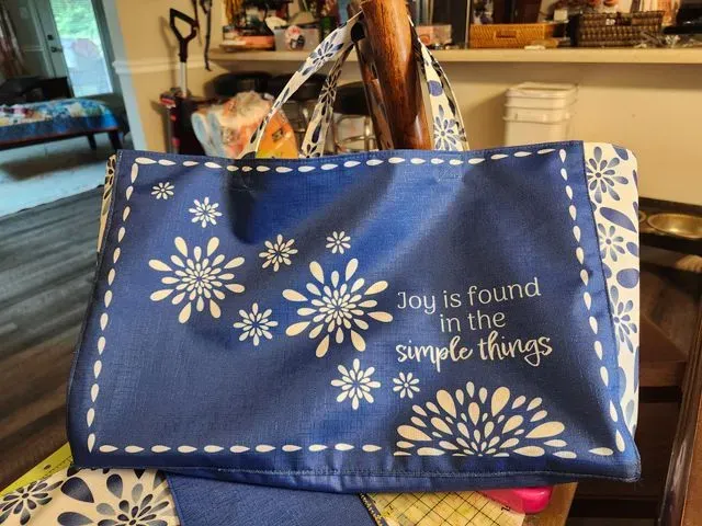 Dollar Tree Placemat TOTE