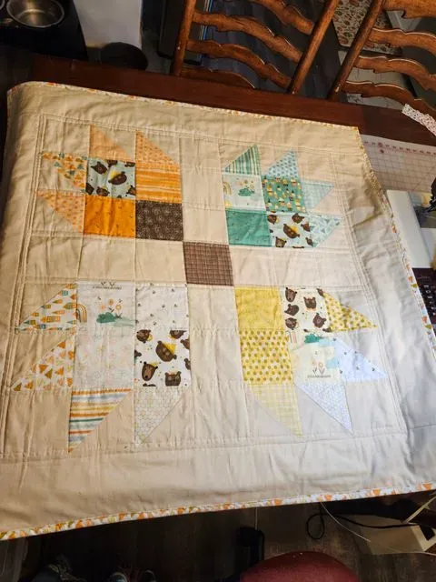 Bear Claw Baby Quilt
