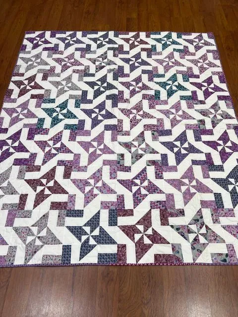Disappearing Pinwheel Friendship Star