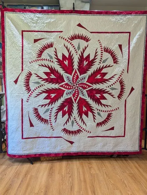 Vintage Rose Red